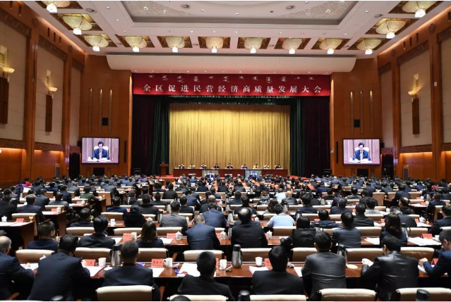 促進民營經濟高質量發展大會